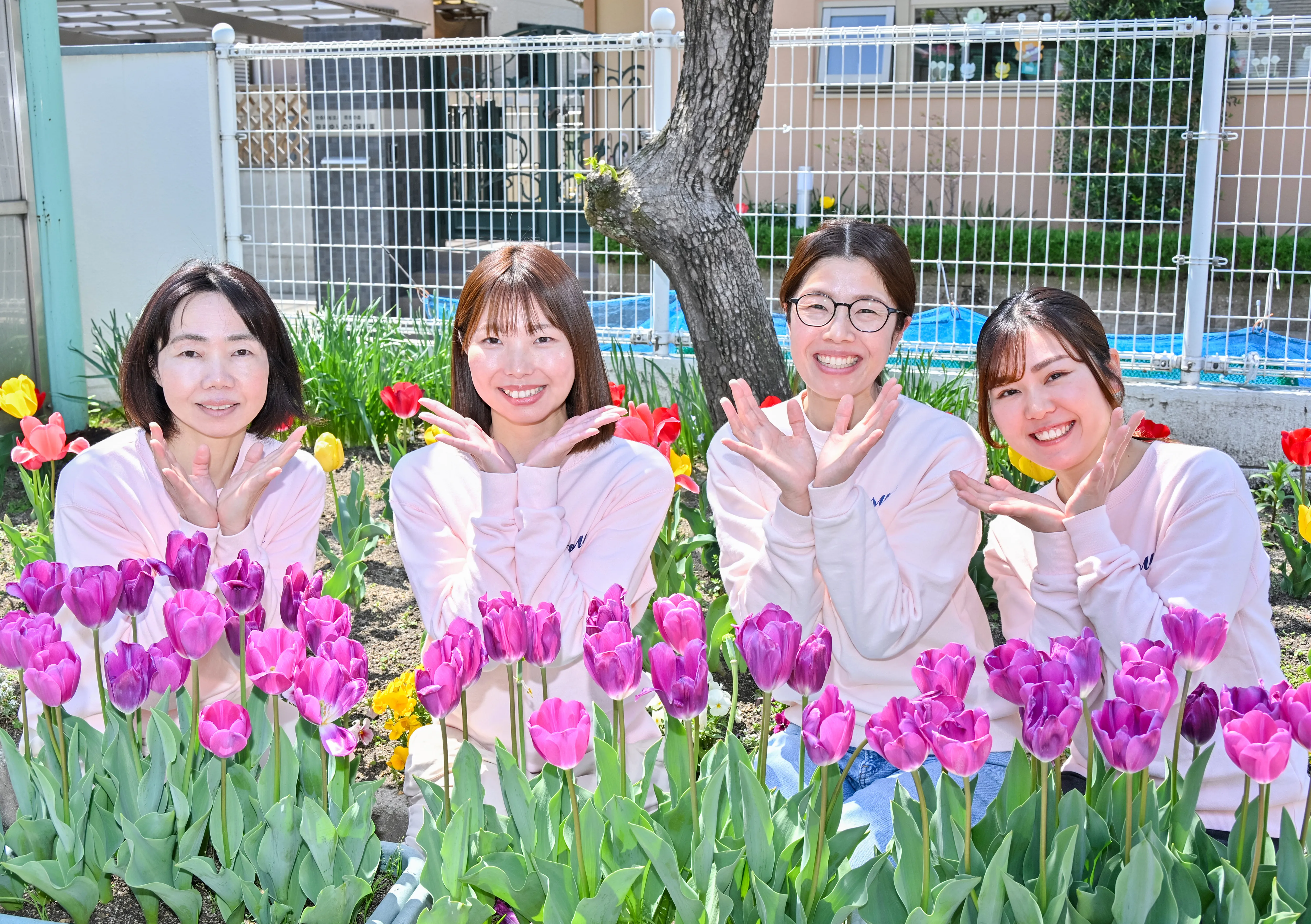 職員同士の仲が良く明るい雰囲気